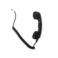 China Anti Vandal Black Phone Handset With Switch for Prison Phone on sale