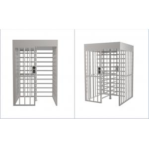 Access Control double Full Height Turnstile Gate 2.4m For High Risk Facilities