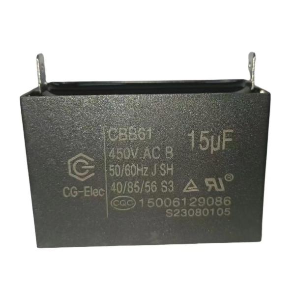 CBB61 450V 15UFファンモーターランコンデンサ 爆発防止コンデンサ 10000時間 S3