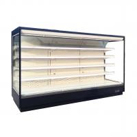 China 12FT Long Open Front Refrigerated Merchandiser With Transparent Glass Ends on sale