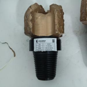 China 200mm Water Well Drill Bit , PDC Drag Bit 4 Bade Steel Body Material supplier