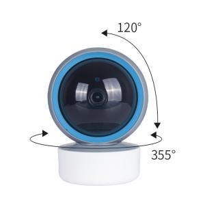Wireless Small Indoor Home Security Cameras With TF Card Slot OEM ODM