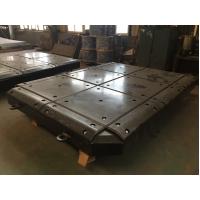 China Marine Rubber Fender Panel , Marine Bumpers Plate With UHMW PE Face Pads on sale