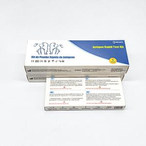 China Home Use Rapid Antigen Self Test Kit 15 Minute Chemical Assay Method supplier