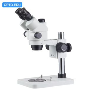 China Trinocular Stereo Optical Microscope With Optional Eyepieces / Auxiliary Objectives wholesale