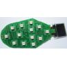 China Green 6 Solder Mask HAL Lead Free Layers Multilayer HDI PCB Assembly Service with 13 LEDs wholesale