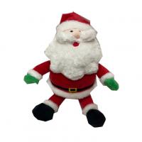 China 0.28m 11.02'' Singing Santa Claus Father Christmas Cuddly Toy LED Light on sale