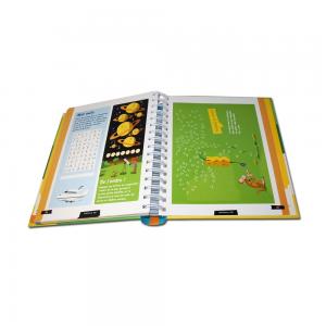 China Unique Hardcover Book Printing / Coil Bound Book Printing Offset Printing supplier