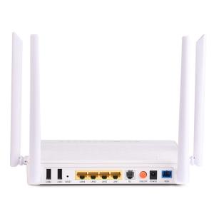 2.4G 5.8G 2USB GPON ONU 5DBI 4 Antennas AC XPON ONU