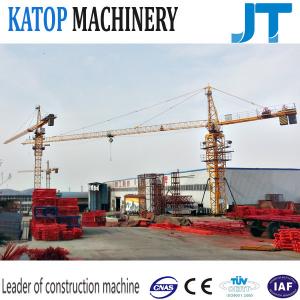 China brand high quality low price 8t load 45m high TC6010 60m boom big tower crane