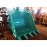 Durable 1.6 CBM Excavator Rock Bucket Kobelco SK350LC Excavator Mud Bucket