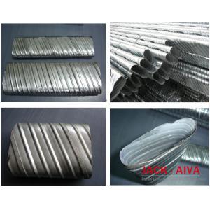 Flat Duct Post Tensioning Duct Machine Concrete Corrugated Oval Duct