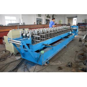 China Roller Material GCr15 Door Frame Roll Forming Machine with Hydraulic Cutting supplier
