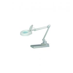 80 LEDs Magnifying Desk Lamp , White Lighted Magnifying Reading Lamp With Base
