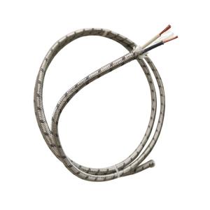 China SS304 Sheath Type T Thermocouple Cable Fiberglass Insulated DC 500V supplier