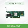 China Tarjeta de interfaz de red Nvidia 900-9X426-0054-Sq0 MCX414A-BCAT Connectx-4, doble puerto QSFP28 de 40/56 GbE, PCIe3.0 x8, soporte alto wholesale