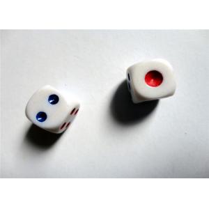 China Plastic Dice Cheating Device for Gamling Cheat / Magic Show with 8 / 10 / 12 / 14mm Size supplier