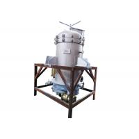 China Automatic Vertical Plate Pressure Filter , Vacuum Leaf Filter Small Footprint on sale