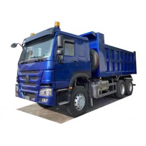 China Blue DOT Howo Dump Truck 371 30-40T Dump Tipper  Low Fuel supplier