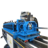 China Light Duty Heavy Duty Galvanized Steel Slotted Angle Forming Machine 12 Stations on sale