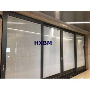 European style double glazed powder coated aluminium sliding glass doors for commercial project