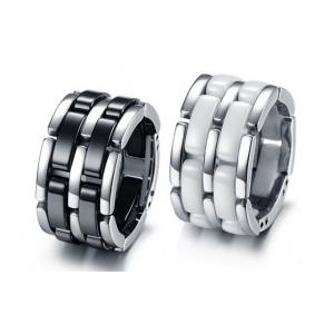 Between creative titanium steel ceramic ring single deformable ceramic ring