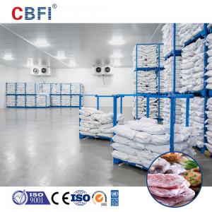 China 500 Square Meters Air / Water Condenser Cold Room And Freezer Room For Meat Vegetable Storage supplier
