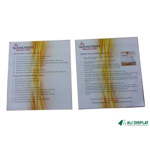 China Varnish A4 Instruction Booklets 290mm Folded Book Art Instructions wholesale