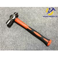 China 8OZ Size Forged Steel Ball peen Hammer With Polishing Surface And Colored Plastic Handle on sale