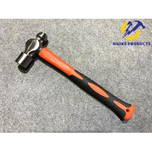 8OZ Size Forged Steel Ball peen Hammer With Polishing Surface And Colored Plastic Handle