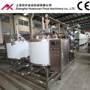 China 380V Electric Chocolate Candy Making Equipment 19400*1100*1800mm Dimension supplier