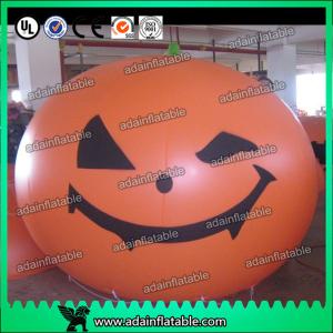 China Halloween Party Inflatable Pumpkin Decoration Helium Ball supplier