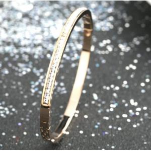 2018 gold bangles latest designs,slim diamonds stainless steel bangle bracelet