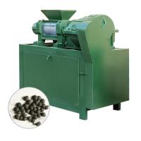 China Bentonite Double Roller Pellet Granulator Commercial Feed Pellet Mill 1-1.5TPH on sale