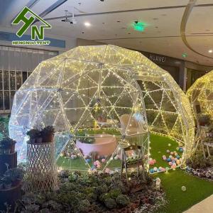 Garden Geodesic Bubble Dome Tent Waterproof PVC Fabric Cover