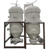 China SS304 Vertical Pressure Leaf Filter 20m2 Filtration Area 4-6T/H Capacity wholesale
