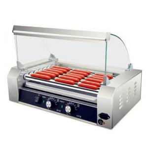 1400W Hot Dog Grilling Machine 5 7 9 11 rollers CE Approval