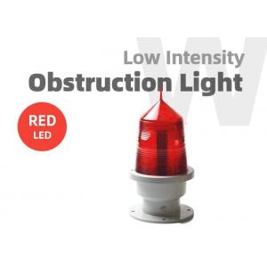Rojo medio del flash de la luz de obstrucción de la intensidad FAA para los aviones