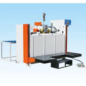 Double Servo 7.5kw Single / Double 220V Nail Box Machine Semi Automatic