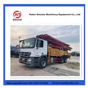 China DN125 Used Concrete Pump Truck Secondhand Putzmeister Mobile Concrete Pump supplier