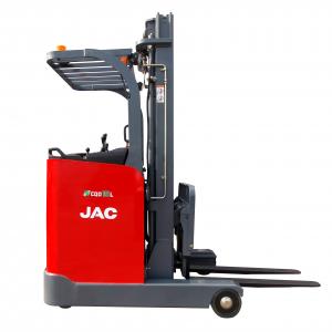 China OEM 1.5 Ton Electric Reach Truck Forklift For Warehouse supplier