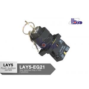 Metal Selector Switch 2 Position Momentary Key Switch LAY5（XB2）EG21