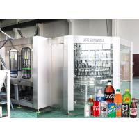China Energy drinks wine bottle glass bottle carbonated filling machine / soft drink machinery on sale