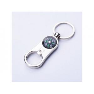 Metal Alloy Compass Keychain Bottle Opener,Die casting zinc alloy metal compass keychain bottle opener, nickle plating