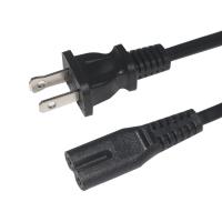 China 18AWG NEMA 1-15P C7-US 2 Prong Electric Power Cord Figure 8 Connector on sale