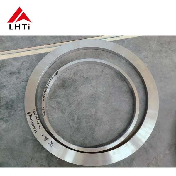 ASTM B381 Grade 2 Grade 5 Grade 7 Titanium Flanges ASTM Titanium Plate Flange Raised Face Titanium for Piping Systems