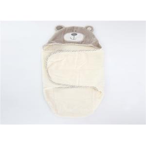 Warm Newborn Baby Swaddle Wrap Blanket , Summer Infant Swaddle Blanket