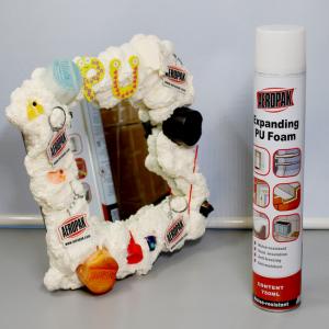 China Aeropak Fire Proof Expanding Foam Spray Noise Resistant PU Foam Sealant supplier