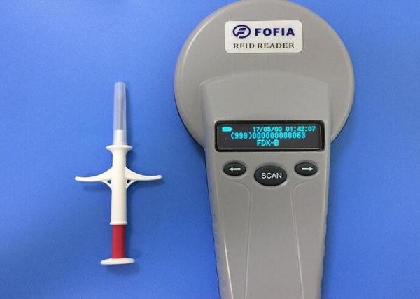 Escáner/lector animales multifuncionales del microchip con 134,2 kilociclos de frecuencia