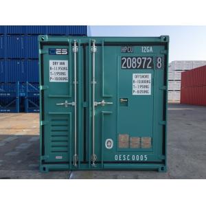 China Offshore Small Shipping Containers With Man Door DNV Standard 10 Foot Steel Floor supplier